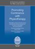 Promoting Continence with Physiotherapy
