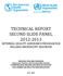 TECHNICAL REPORT SECOND SLIDE PANEL EXTERNAL QUALITY ASSURANCE PROGRAM FOR MALARIA MICROSCOPY DIAGNOSIS