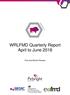 WRLFMD Quarterly Report April to June Foot-and-Mouth Disease