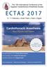 ECTAS 2017 Thoracic Anaesthesia Panels and Workshop
