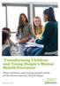 Transforming Children and Young People s Mental Health Provision