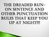 THE DREADED RUN- ON SENTENCE AND OTHER PUNCTUATION RULES THAT KEEP YOU UP AT NIGHT!!!!