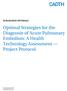 Optimal Strategies for the Diagnosis of Acute Pulmonary Embolism: A Health Technology Assessment Project Protocol