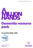 Dementia resource pack