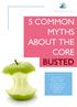 5 COMMON MYTHS ABOUT THE CORE