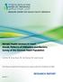 Mental Health Services in Israel: Needs, Patterns of Utilization and Barriers. Survey of the General Adult Population