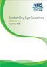 Scottish Dry Eye Guidelines