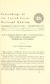 Museum. National. Proceedings. the United States SMITHSONIAN INSTITUTION WASHINGTON, D.C. WITH NOTES ON RELATED SPECIES