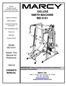 DELUXE SMITH MACHINE MD Model MD Retain This Manual for Reference OWNER'S MANUAL