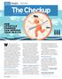 The Checkup A COMMUNITY NEWSLETTER TO HELP YOU LIVE YOUR HEALTHIEST LIFE