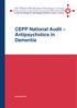 CEPP National Audit Antipsychotics in Dementia