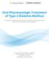 Oral Pharmacologic Treatment of Type 2 Diabetes Mellitus