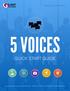 Building Leaders Worth Following 5 VOICES QUICK START GUIDE. From Steve Cockram & Jeremie Kubicek Authors of 5 Voices Co-Founders, GiANT Worldwide