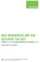 DATA REQUIREMENTS AND RISK ASSESSMENT FOR BEES PLANT PROTECTION. National approach for Belgium