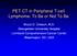 PET-CT in Peripheral T-cell Lymphoma: To Be or Not To Be