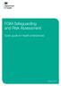 FGM Safeguarding and Risk Assessment. Quick guide for health professionals