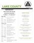 LAKE COUNTY. 28th Annual Lake County. Calendar of Events: Intergroup Convention. It Works It really does