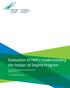 Evaluation of IWK s Understanding the Impact of Stigma Program