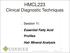 HMCL223 Clinical Diagnostic Techniques