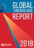 global TUBERCULOSIS REPORT