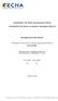 Committee for Risk Assessment (RAC) Committee for Socio-economic Analysis (SEAC) Background document