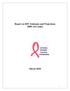 Report on HIV Estimates and Projections 2009, Sri Lanka