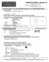 Safety Data Sheet - Version 5.0 Preparation Date 7/29/2014 Latest Revision Date (If Revised) SDS Expiry Date 7/27/2017