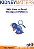 Skin Care in Renal Transplant Patients