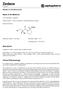 Zedace Captopril. Name of the Medicine. Description. Clinical Pharmacology PRODUCT INFORMATION. Active ingredient: Captopril