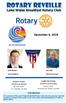 Rotary Reveille. Lake Wales Breakfast Rotary Club. December 6, 2018