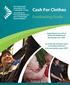 Cash For Clothes. Fundraising Guide