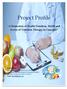 Project Profile. Promotion of Health Nutrition, WaSH and Access of Nutrition Therapy-Tanzania. Prepared by: