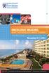 ONCOLOGIC IMAGING: WHAT THE RADIOLOGIST NEEDS TO KNOW The Ritz-Carlton in Fort Lauderdale, FL November 8-11, 2014
