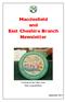 Macclesfield and East Cheshire Branch Newsletter