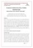 Evaluation of antibacterial activity of Abutilon theophrasti medic