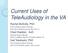 Current Uses of TeleAudiology in the VA