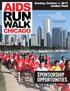 Sunday, October 1, 2017 Soldier Field BENEFITTING AND 35 OTHER CHICAGO-AREA HIV/AIDS ORGANIZATIONS SPONSORSHIP OPPORTUNITIES