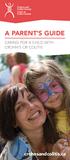 A PARENT S GUIDE CARING FOR A CHILD WITH CROHN S OR COLITIS. crohnsandcolitis.ca