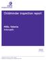 Childminder inspection report. Mills, Valerie Arbroath