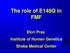 The role of E148Q in FMF. Elon Pras Institute of Human Genetics Sheba Medical Center