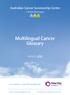 Multilingual Cancer Glossary