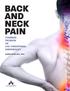 BACK AND NECK PAIN COMMON PROBLEM OR LIFE-THREATENING EMERGENCY? ROBERT TALAC, M.D., PH.D.