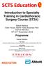 Introduction to Specialty Training in Cardiothoracic Surgery Course (ST3A)