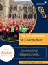 The Michelmores 5k Charity Run. Thursday 6 September Sponsorship Opportunities. Run Exeter Together #mm5k