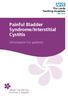 Painful Bladder Syndrome/Interstitial Cystitis