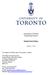 University of Toronto Governing Council. Smoke-Free Policy