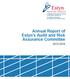 Annual Report of Estyn s Audit and Risk Assurance Committee