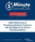 Key ASH Presentations Issue 5, SAVE-ONCO Trial of Thromboprophylactic Treatment with Semuloparin for Venous Thromboembolism