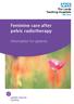 The Leeds Teaching Hospitals NHS Trust Feminine care after pelvic radiotherapy