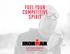 FUEL YOUR COMPETITIVE SPIRIT NUTRITION & HYDRATION GUIDELINES FOR SERIOUS ATHLETES